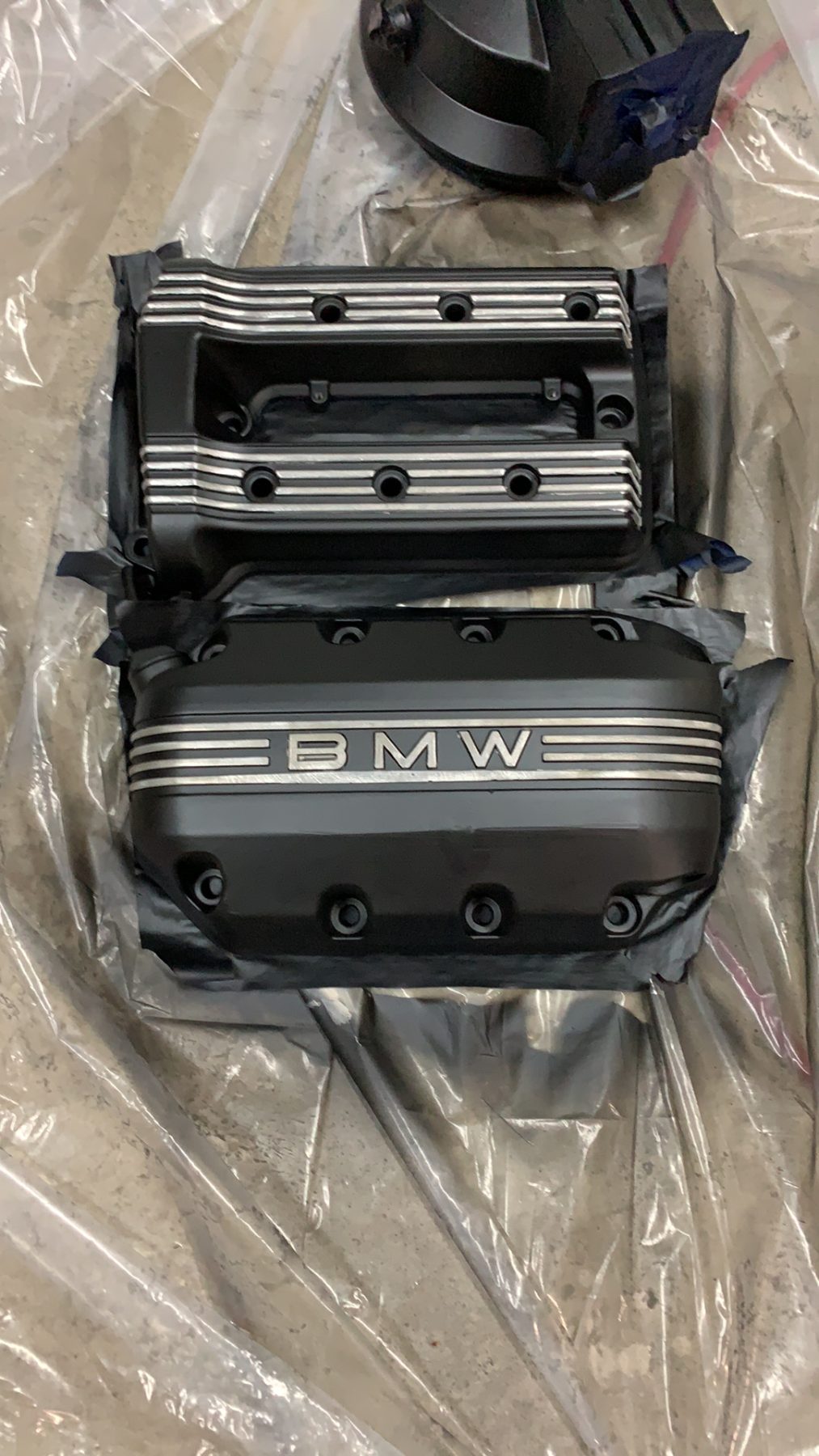 Refinished cam covers